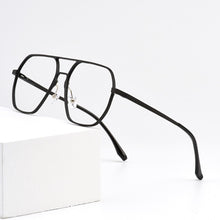 Load image into Gallery viewer, Gmei Optical Pilot Retro Aluminum Magnesium Men Glasses Frame With Spring Hinges Brand Designer Square Spectacles Frames GF9003