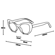 Load image into Gallery viewer, Pixcico 45629 Cat Eye Thick Glasses Frames Women Sexy Retro Optical Fashion