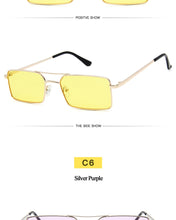 Load image into Gallery viewer, RBRARE Luxury Brand Designer Sunglasses Women 2022 High Quality Square Sunglasses Women Gothic Glasses Vintage Oculos Feminino