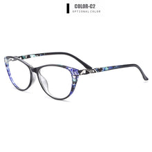 Carica l&#39;immagine nel visualizzatore di Gallery, Gmei Optical Ultralight TR90 Cat Eye Style Women Prescription Glasses Frame For Myopia Optical Spectacles Women Eyewear M1835