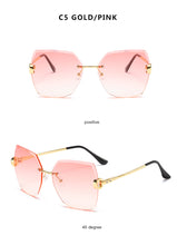 Load image into Gallery viewer, Luxury Brand Sunglasses Women Fashion Black Retro Sun Glasses Vintage Lady Summer Style Sunglasses Female Famous UV400