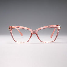 Load image into Gallery viewer, Women Fashion Diamond style frame Square Glasses Frames Optical Computer Glasses