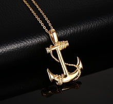 Load image into Gallery viewer, New Fashion Arrow Necklace for Men Black Metal Punk POP Cross Pendant Necklace Trendy Simple Chain Jewelry Gift collar hombre