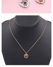 Load image into Gallery viewer, I Love You Necklace 100 Languages Heart Love Necklace Love Memory Projection Pendant Necklace for Women Gifts for Mother&#39;s Day