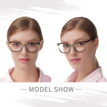 Load image into Gallery viewer, Eyeglasses Frames New Fashion Italy Designer Glasses Women Men Gray Red Brown Colorful Acetate Optical Eyewear  G86