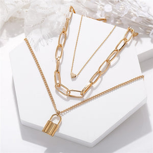 Bohemian Gold Necklaces For Women Multilayer Fashion Pearl Pendants Necklace Portrait Chokers 2020 Trendy New Jewelry Gift