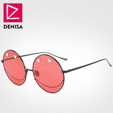 Carica l'immagine nel visualizzatore di Gallery, Moda blu occhiali da sole senza montatura donne 2022 UV400 lusso aviazione signore occhiali da sole occhiali tonalità zonnebril dames