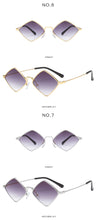 Load image into Gallery viewer, Fashion Metal Sunglasses Women Vintage Men Classic Small Frame Female Sun Glasses Goggle Uv400 Ladies Oculos Gafas De Sol
