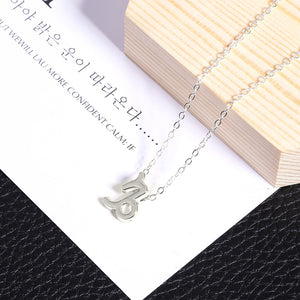 Men Women 12 Horoscope Zodiac Sign Gold Pendant Necklace Aries Leo 12 Constellations Jewelry Kids Christmas Gifts 19NOV91