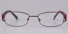 Carica l&#39;immagine nel visualizzatore di Gallery, Europe Glasses Frame Women full rim Retro Eyeglasses очки модные  flower decoration on temples oculos de grau monturas de gafas