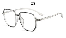 Carica l&#39;immagine nel visualizzatore di Gallery, Gmei Optical Transparent Women Glasses Frame Large Size Ultralight TR90 Plastic Eyewear Men Big Myopia Spectacles Frames M9157