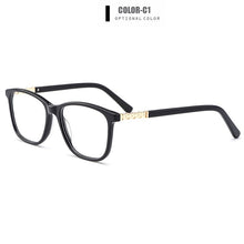 Load image into Gallery viewer, Gmei Optical Acetate Glasses Frame Women Square Prescription Eyeglasses Myopia Optical Frames Full Rim Female Eyewear M22005