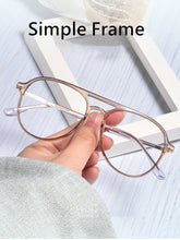 Load image into Gallery viewer, Gmei Optical Retro Transparent Glasses Frames Ultra Light TR Double Beam Glasses Frame For Women&#39;s Spectacles 6537