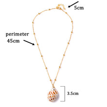 Load image into Gallery viewer, Conch Shell Necklace Sea Beach Shell Chain Pendant Necklace For Women Collier Femme Shell Cowrie Summer Jewelry Bohemian