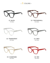Load image into Gallery viewer, 2022 Fashion Cat Eye Glasses Frame for Women Optical Retro eyeglasses frames Myopia Prescription anti blue ray glasses eyewear
