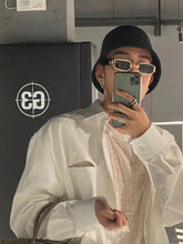 Load image into Gallery viewer, Brand Design Women Men Sunglasses Korean Fashion Retro European Sun glasses Cool Male  Same Style Personality UV400 Oculos de