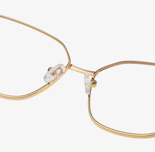 Load image into Gallery viewer, Peekaboo anti blue light cat eye glasses frame women vintage metal gold pink female prescription glasses for computer clear lens