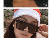 Load image into Gallery viewer, Vintage Square Sunglasses Woman Siamese Oversized Sunglasses Woman/Men Retro Sunglasses Lentes De Sol Mujer