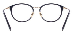 Women Metal Plastic Fashion Eyeglasses Round Vintage Glasses Frame For Prescription Lenses Myopia Reading Progressive