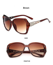 Carica l'immagine nel visualizzatore di Gallery, Occhiali da sole quadrati alla moda da donna di marca di lusso grandi occhiali da sole viola tonalità di specchio femminili signore Oculos De Sol Feminino 