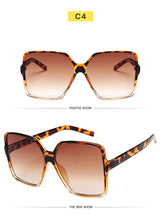 Load image into Gallery viewer, New Sunglasses Women Oversize Fashion Gradient Brand Designer Female Sun Glasses UV400 lentes de sol mujer очки