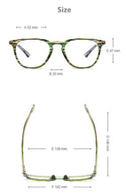 Load image into Gallery viewer, 2022 New Vintage TR90 Women Style Fashion Square Anti Blue Light Eyeglasses Quality Retro Optical Frame Brand Design Eyewear