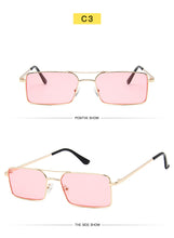 Load image into Gallery viewer, 2022 Brands Design Women Anti-Reflective Mirror Sunglasses Fashion Metal Square Glasses Classic Men Out Door Sun Glasses Uv400