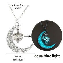 Load image into Gallery viewer, Luminous Glowing Arrow Pendant Necklace Knight Spear Necklace Glow In The Dark Pike Necklace for Women Men Halloween Gift