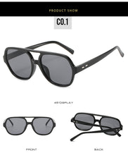Carica l'immagine nel visualizzatore di Gallery, Luxury Sunglasses Women Classic Yellow Lens Square Sun Glasses Female Vintage Round Sunglass Goggles Lady Outdoor Beach Eyewear