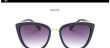 Load image into Gallery viewer, RBROVO 2022 New Oversized Sunglasses Women Cateye Retro Glasses for Women Luxury Sunglasses Women Brand Oculos De Sol Feminino
