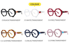 Load image into Gallery viewer, Women Glasses Frames Optical Clear Transparent Lens Myopia Fashion Metal Frame Prescription Eyewear Computer Glasses