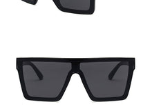 Load image into Gallery viewer, Vintage Square Sunglasses Woman Siamese Oversized Sunglasses Woman/Men Retro Sunglasses Lentes De Sol Mujer