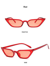Carica l'immagine nel visualizzatore di Gallery, 2022 Piccolo Occhio di Gatto Occhiali Da Sole di Moda Delle Donne Dell'annata Specchio di Plastica Occhiali da Sole Vintage Femminile Oculos De Sol Feminino UV400 