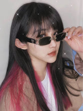 Load image into Gallery viewer, Brand Design Women Men Sunglasses Korean Fashion Retro European Sun glasses Cool Male  Same Style Personality UV400 Oculos de