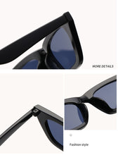 Load image into Gallery viewer, vintage Black Rectangle Shades Sun Glasses For Women Fashion 2022 New Fashion Small Square Sunglasses Woman Luxury Brand UV400