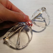 Load image into Gallery viewer, Fashion Luxury Crystal Cat Eye Glasses Frame Women Brand Vintage Optical Anti-blue Eyeglasses Female Spectacles Oculos Feminino