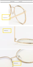 Load image into Gallery viewer, Cat Eye Glasses Frames Women Fake Eyeglasses for Ladies Transparent Eyewear Myopia Frame
