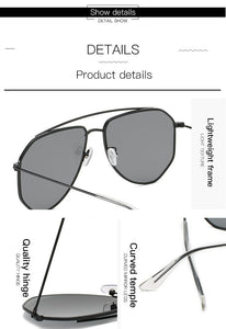 Classic Aviation Sunglasses Women Men Pilot Driving Metal Frame Sun Glasses Male UV400 pink Gafas De Sol For Men Gradient Purple