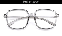 Load image into Gallery viewer, Gmei Optical Ultralight Transparent Men Big Glasses Frame TR90 Plastic Eyewear Large Size Women Myopia Spectacles Frames M9164