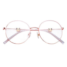 Load image into Gallery viewer, Cute 3D Panda Glasses Anti-Blue Light Anti-Radiation Glasses Round Shaped Fashion for Women TC21