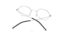 Load image into Gallery viewer, Screwless Eyewear Prescription Eyeglasses Frame Women Round Myopia Optical Denmark Korean Glasses Frame Men Titanium 98607