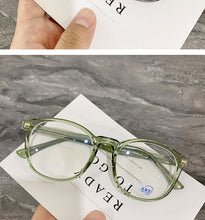 Carica l&#39;immagine nel visualizzatore di Gallery, Round Glasses Frame Women Anti Blue Light Glasses For Women Designer Optical Eye Glasses Frames Retro Clear Eyewear Men