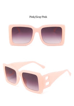 Load image into Gallery viewer, 2022 Brand Square Sunglasses Woman Oversized Black Style Shades For Women Big Frame Fashion Sunglasses Female UV400 Glasses