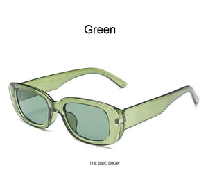 2022 Occhiali da sole quadrati Donna Luxury Brand Viaggi Piccolo rettangolo Occhiali da sole Moda femminile Retro Lunette De Soleil Femme 