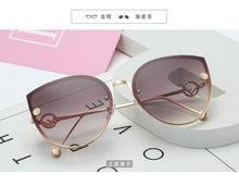 Load image into Gallery viewer, New Women Sunglasses Rimless UV400 Brand Designer High Quality Gradient Sun Glasses Female oculos
