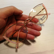 Load image into Gallery viewer, Fashion Vintage Metal Anti-blue Glasses Frame Women Brand Designer Transparent Eyeglasses Female Spectacles Oculos Feminino