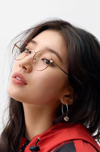 Load image into Gallery viewer, Korean Brand Pure Titanium Glasses Frame Irregular Optical Glasses Frame Women Men Ultralight Myopia Prescription Eyewear