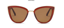 Load image into Gallery viewer, RBROVO 2022 New Oversized Sunglasses Women Cateye Retro Glasses for Women Luxury Sunglasses Women Brand Oculos De Sol Feminino