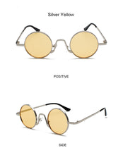 Load image into Gallery viewer, Vintage Red Round Sunglasses Women Men Fashion Brand Designer Sun Glasses Female Male Retro Small Frame Circle Hip Hop Oculos