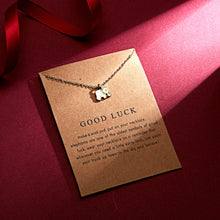 Carica l&#39;immagine nel visualizzatore di Gallery, Butterfly Elephant Pearl Of Love Gold-color Pendant Necklaces Clavicle Chains Necklace Fashion Necklace Women Jewelry